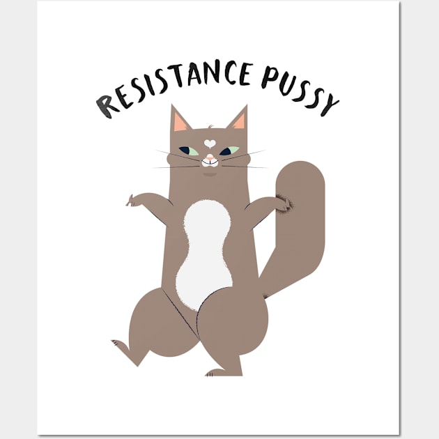 Resistance Pussy Wall Art by thingsandthings